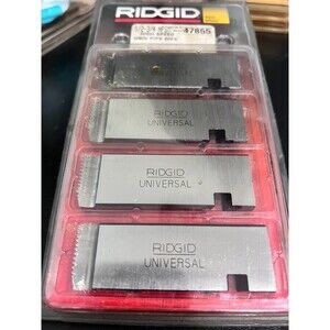 Ridgid 47855 1/2" to 3/4" NPSM Pipe Threading Replacement Die